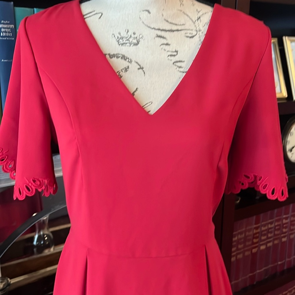 Pretty red party dress